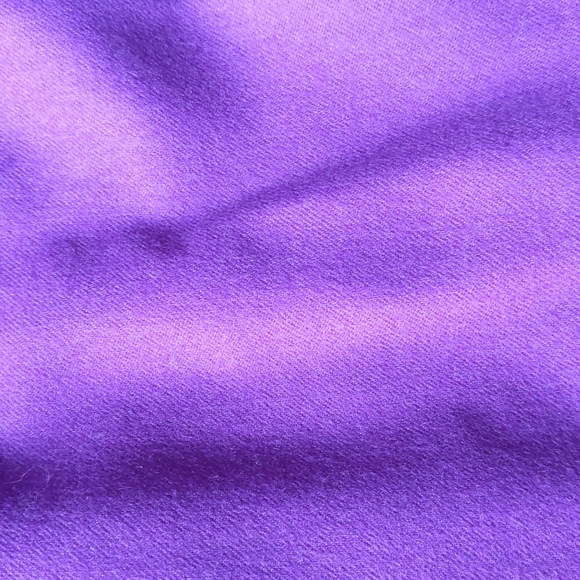 VTG Royal Purple Wool Skirt Sz 4 - Picture 13 of 14